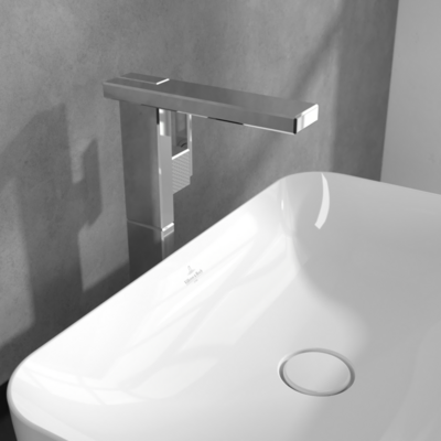Villeroy &amp; Boch Mettlach Tall single-lever basin mixer without waste  Chrome
