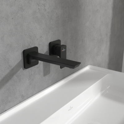 Villeroy &amp; Boch Subway 3.0 Single-lever basin mixer without waste  Matt Black