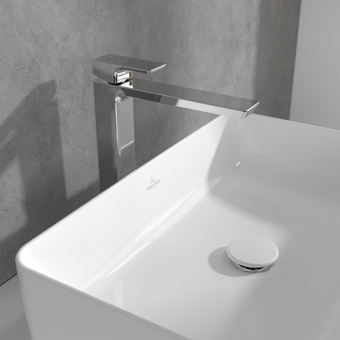 Villeroy &amp; Boch Subway 3.0 Tall single-lever basin mixer without waste  Chrome