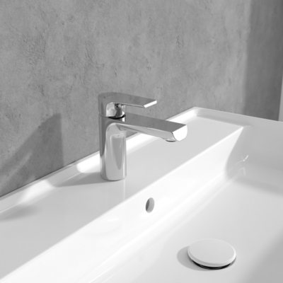 Villeroy &amp; Boch Liberty Single-lever basin mixer with draw bar outlet fitting  Chrome
