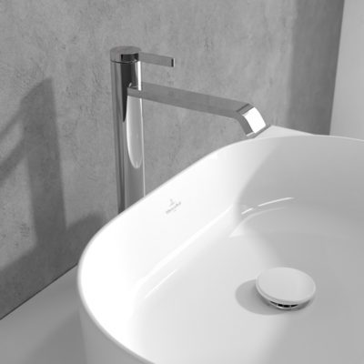 Villeroy &amp; Boch Dawn Tall single-lever basin mixer without waste  Chrome