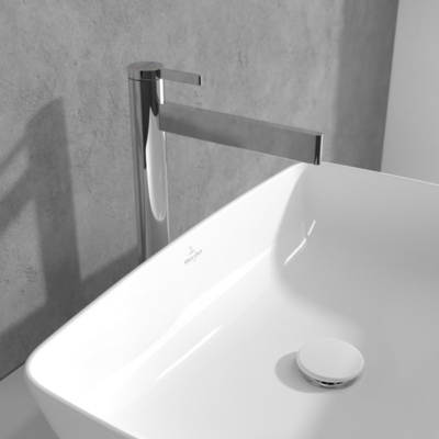 Villeroy &amp; Boch Dawn Tall single-lever basin mixer without waste  Chrome