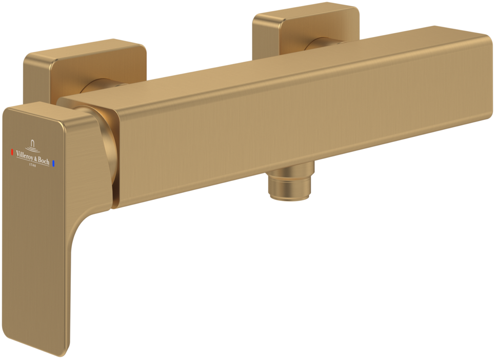 Villeroy &amp; Boch Subway 3.0 Single-lever shower mixer  Brushed Gold