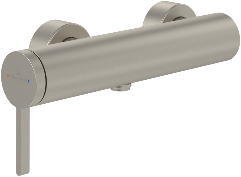 Villeroy &amp; Boch Dawn Single-lever shower mixer  Brushed Nickel Matt