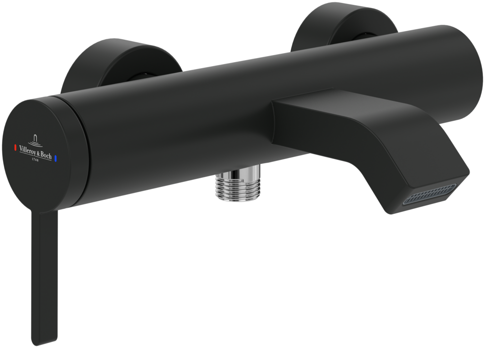 Villeroy &amp; Boch Dawn Single-lever bath &amp; shower mixer  Matt Black