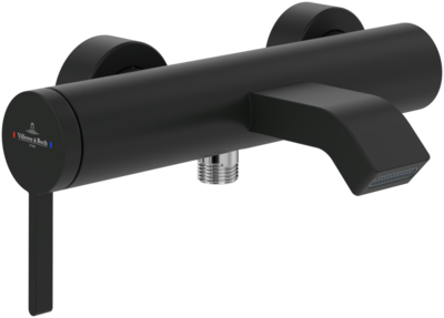 Villeroy &amp; Boch Dawn Single-lever bath &amp; shower mixer  Matt Black