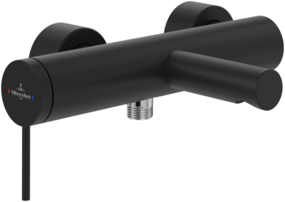Villeroy &amp; Boch Loop &amp; Friends Single-lever bath &amp; shower mixer  Matt Black