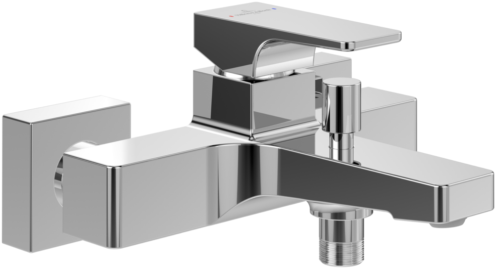 Villeroy &amp; Boch Architectura Square Single-lever bath &amp; shower mixer  Chrome