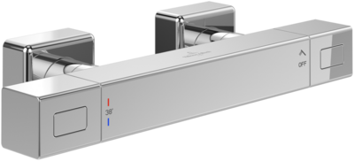 Villeroy &amp; Boch Universal Taps &amp; Fittings Shower thermostat for Shower Angular  Chrome