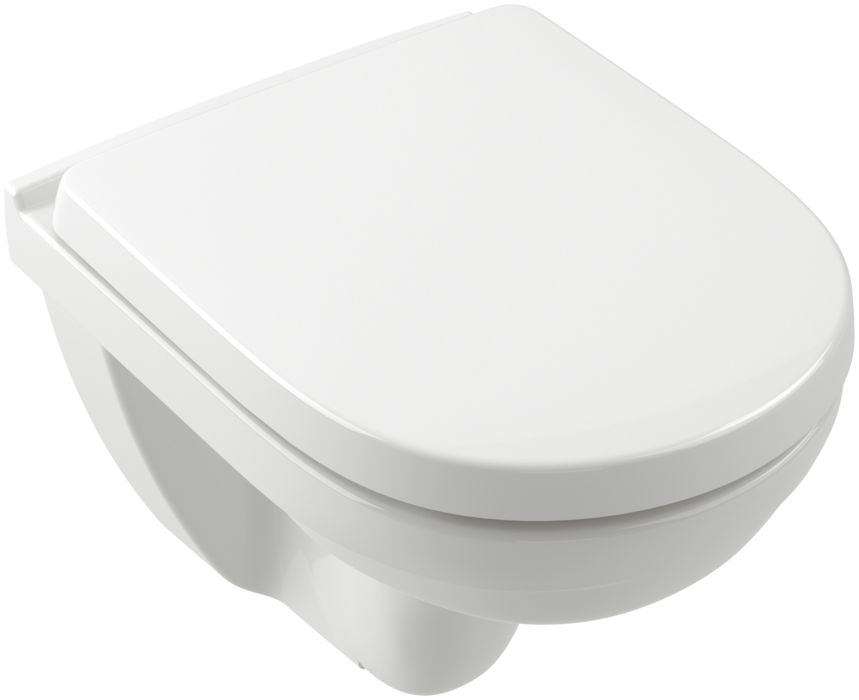 Villeroy &amp; Boch O.novo Combi-Pack  wall-mounted  White Alpin CeramicPlus (5688HRR1)