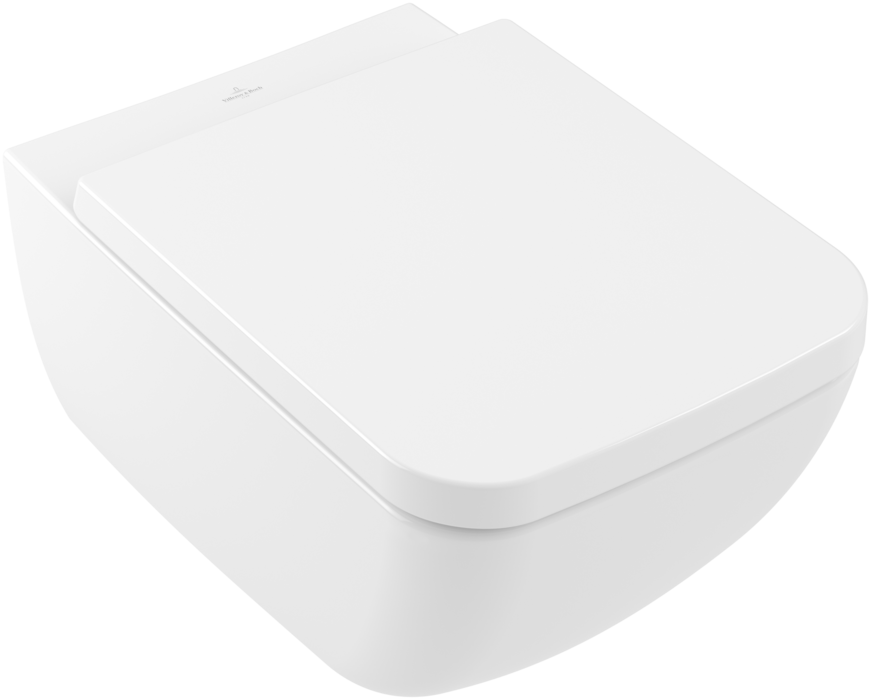 Villeroy &amp; Boch Venticello Washdown toilet  rimless  wall-mounted  White Alpin (4611R001)