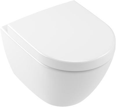 Villeroy &amp; Boch Subway 2.0 Washdown toilet Compact  rimless  wall-mounted  White Alpin (5606R001)