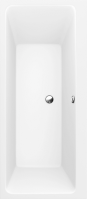 Villeroy &amp; Boch Subway Rectangular bath  1800 x 800 mm  White Alpin