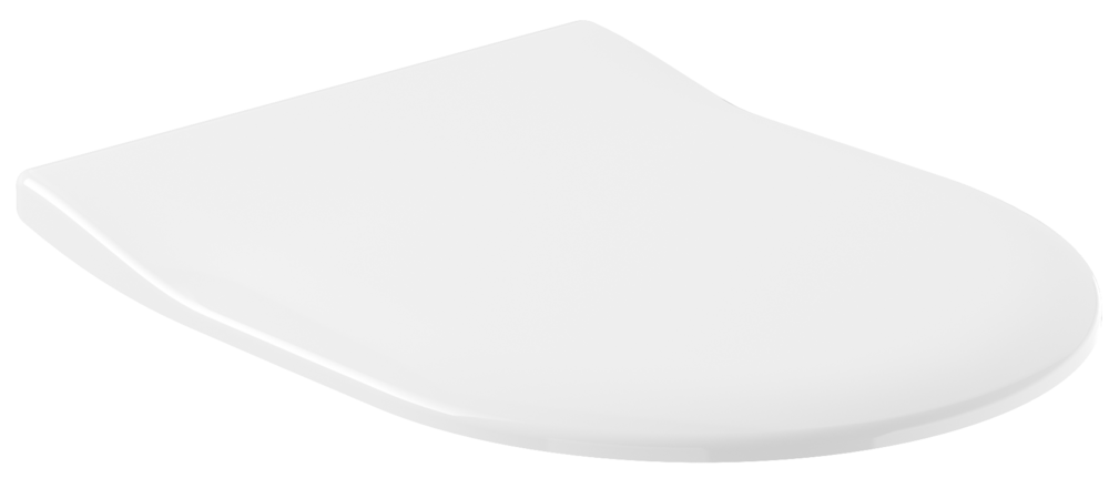 Villeroy &amp; Boch Subway 2.0 Toilet seat and cover SlimSeat  with automatic lowering mechanism (SoftC…