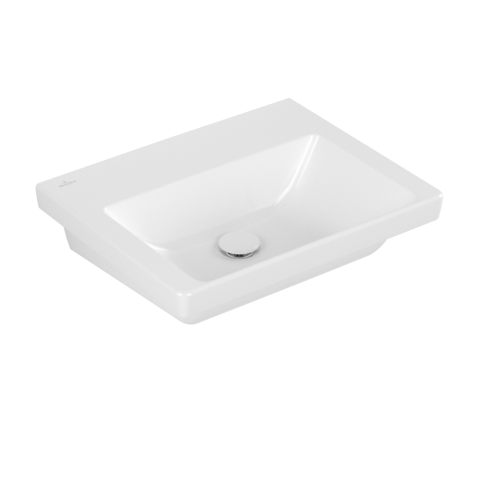Villeroy &amp; Boch Subway 3.0 Washbasins  550 x 440 x 165 mm  White Alpin  without overflow