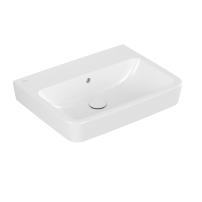 Villeroy &amp; Boch O.novo Washbasins  600 x 460 x 175 mm  White Alpin CeramicPlus  with overflow