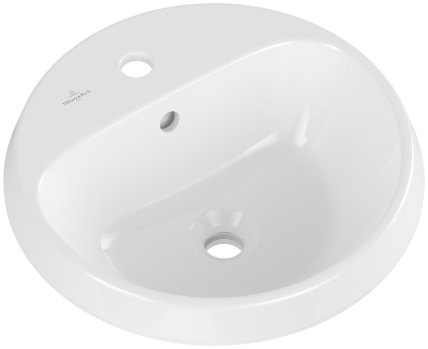 Villeroy &amp; Boch Architectura Built-in washbasin  450 x 450 x 170 mm  White Alpin  without overflow …