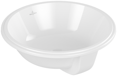 Villeroy &amp; Boch Architectura Undercounter washbasin  400 x 400 x 175 mm  White Alpin  with overflow