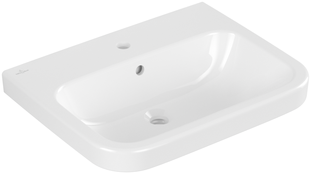 Villeroy &amp; Boch Architectura Washbasins  600 x 470 x 180 mm  White Alpin  with overflow