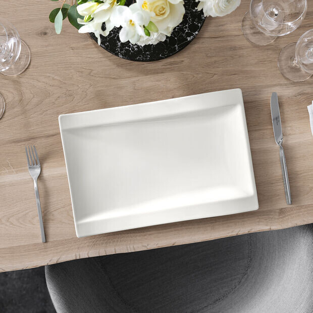 Villeroy &amp; Boch NewWave gourmet plate 37 x 25 cm
