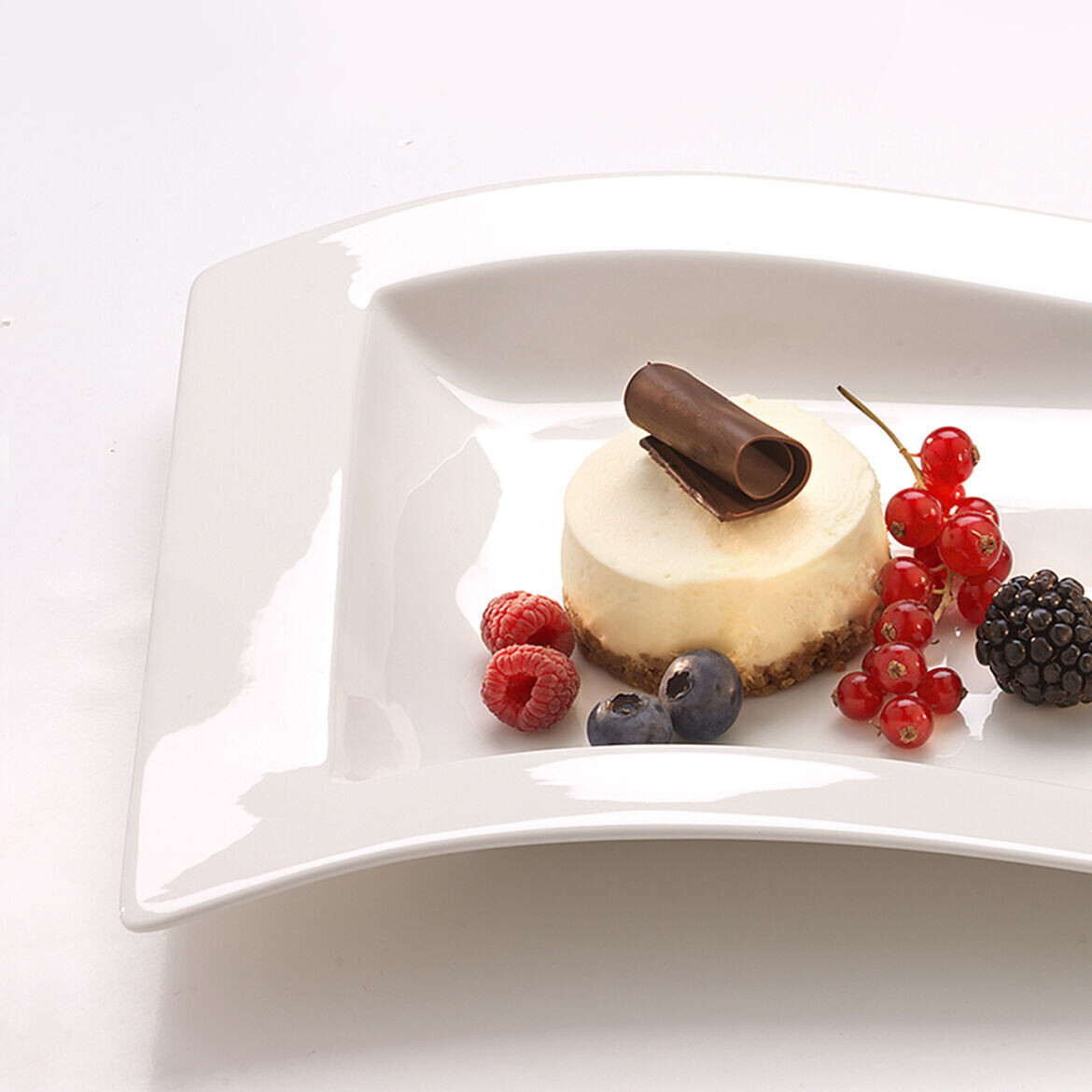 Villeroy &amp; Boch NewWave rectangular breakfast plate 26 x 20 cm