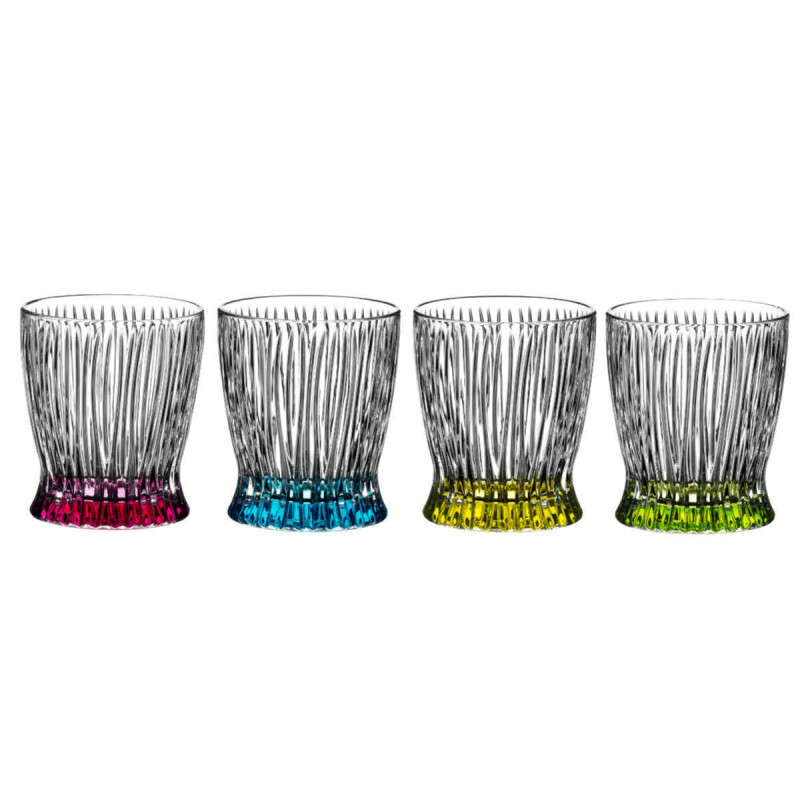 Riedel Tumbler Collection Fire &amp; Ice Set of 4 pieces