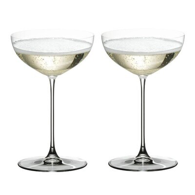 Riedel Veritas Moscato/Coupe/Martini Glass Set 2 pieces