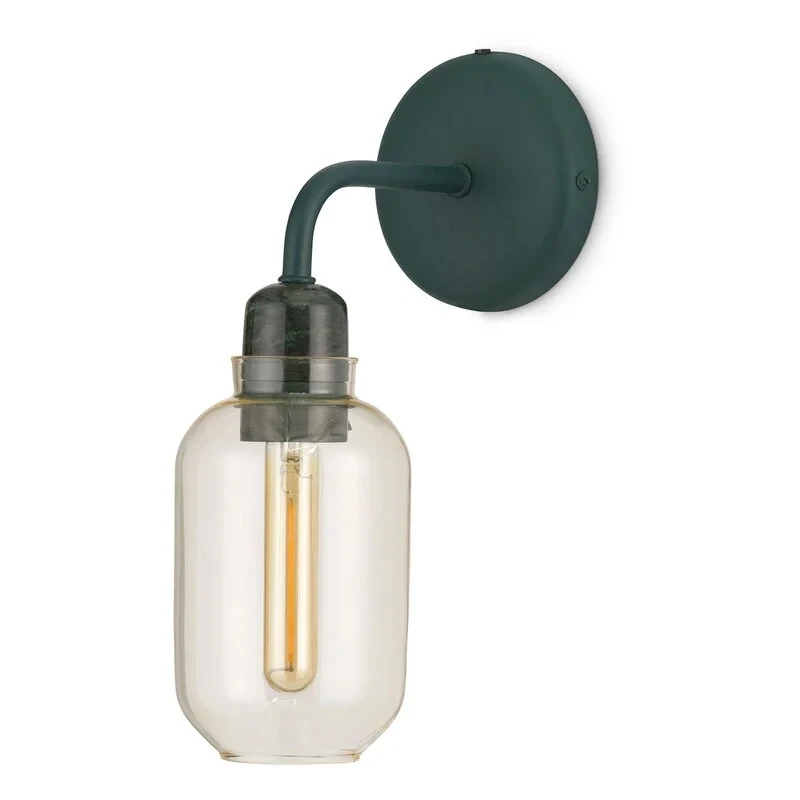 Normann Copenhagen Amp wall lamp  gold-green