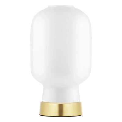 Normann Copenhagen Amp table lamp  white-brass