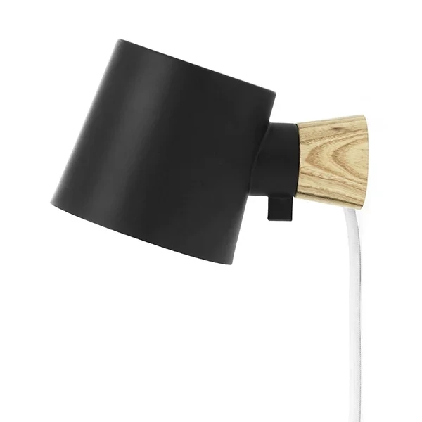 Normann Copenhagen Rise wall lamp  black