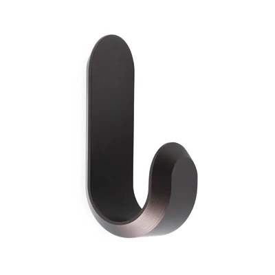 Normann Copenhagen Curve mini hook  2 pcs  matt brown