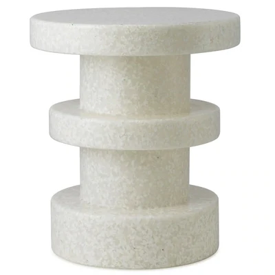 Normann Copenhagen Bit stool  stack  white