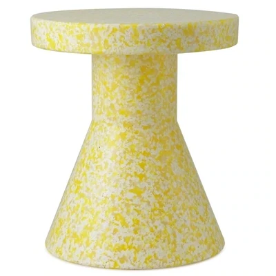 Normann Copenhagen Bit stool  cone  yellow