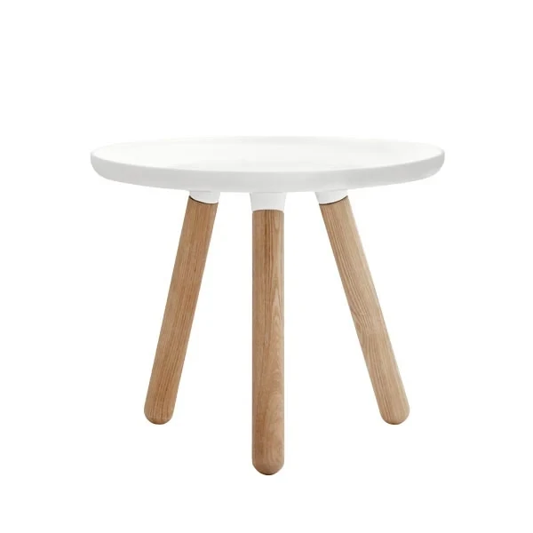 Normann Copenhagen Tablo table small  glossy white