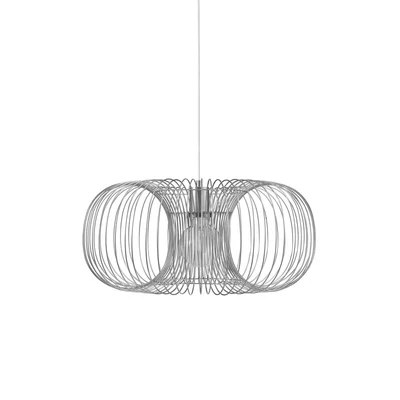 Normann Copenhagen Coil pendant  50 cm  stainless steel