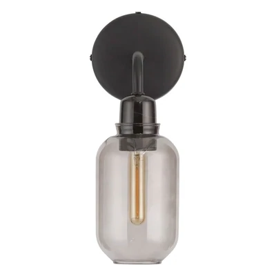 Normann Copenhagen Amp wall lamp  smoke-black