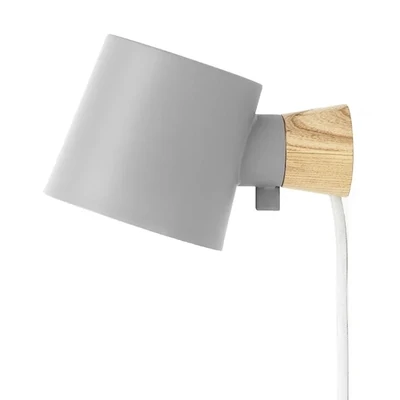 Normann Copenhagen Rise wall lamp  grey