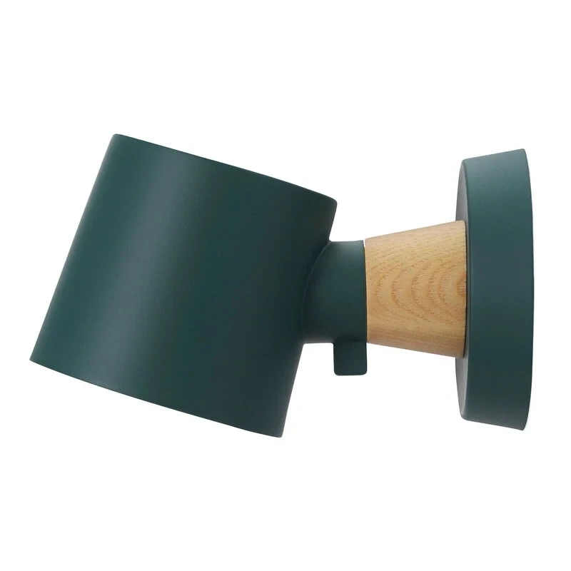 Normann Copenhagen Rise wall lamp  hardwired  petrol green