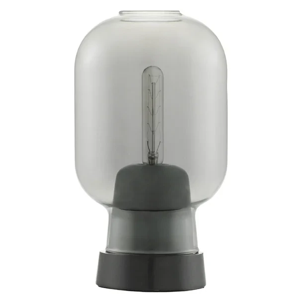 Normann Copenhagen Amp table lamp  smoke-black