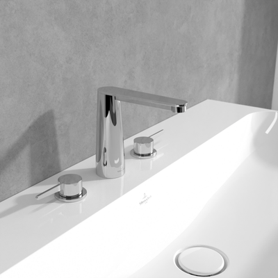 Villeroy &amp; Boch Conum Three-hole basin mixer without waste  Chrome
