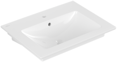 Villeroy &amp; Boch Venticello Washbasins  655 x 500 x 170 mm  White Alpin  with overflow