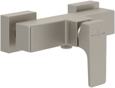 Villeroy &amp; Boch Architectura Square Single-lever shower mixer  Brushed Nickel Matt