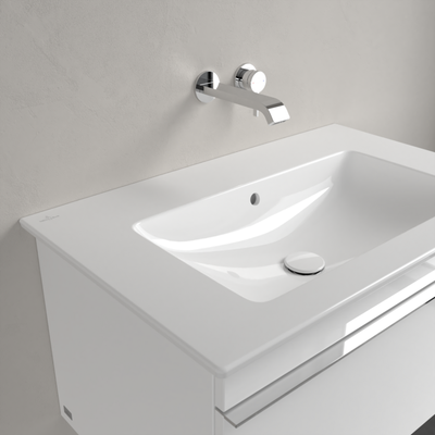 Villeroy &amp; Boch Venticello Vanity washbasin  800 x 500 x 165 mm  White Alpin  with overflow