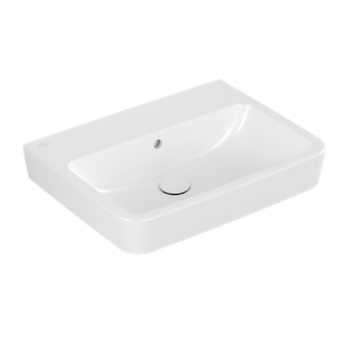 Villeroy &amp; Boch O.novo Washbasins  600 x 460 x 175 mm  White Alpin CeramicPlus  with overflow