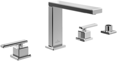 Villeroy &amp; Boch Mettlach Four-hole bath rim mixer  Chrome