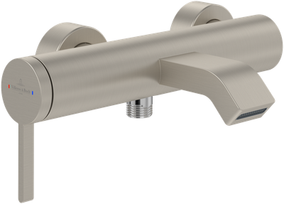 Villeroy &amp; Boch Dawn Single-lever bath &amp; shower mixer  Brushed Nickel Matt