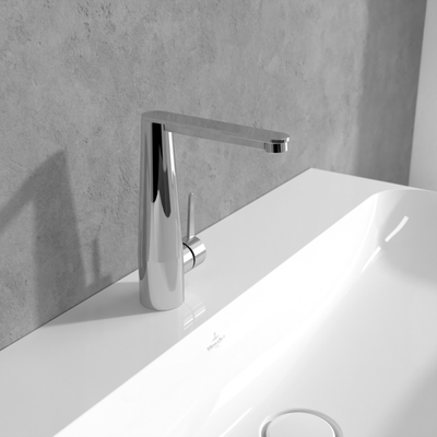 Villeroy &amp; Boch Conum Single-lever basin mixer with push-open waste  Chrome