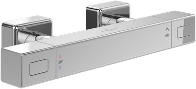 Villeroy &amp; Boch Universal Taps &amp; Fittings Shower thermostat for Shower Angular  Chrome