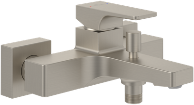 Villeroy &amp; Boch Architectura Square Single-lever bath &amp; shower mixer  Brushed Nickel Matt