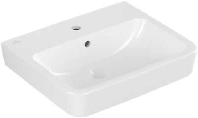 Villeroy &amp; Boch O.novo Washbasins  550 x 460 x 175 mm  White Alpin CeramicPlus  with overflow